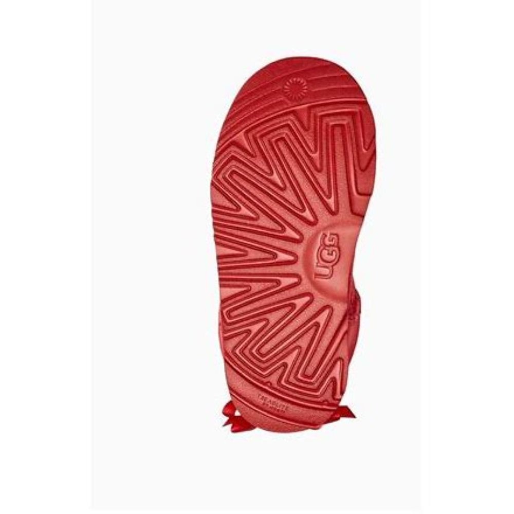 UGG KID'S BAILEY BOW II BOOT RIBBON RED - Picture 6 of 6